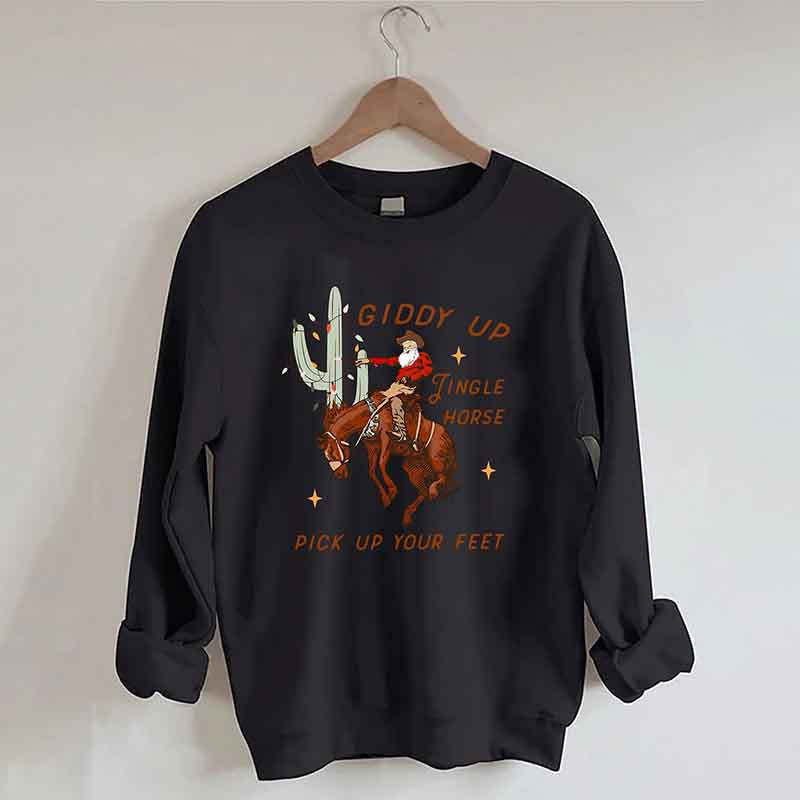 Cowboy Christmas Sweatshirt