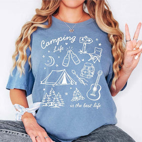 Comfort Colors Camping Life T-Shirt