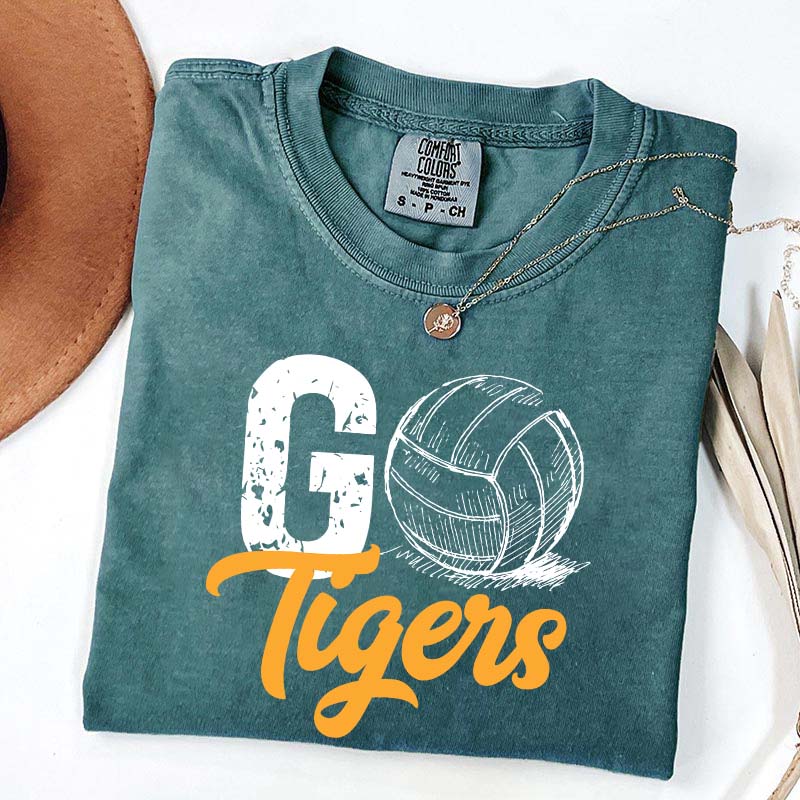 Custom Go Team Volleyball T-Shirt