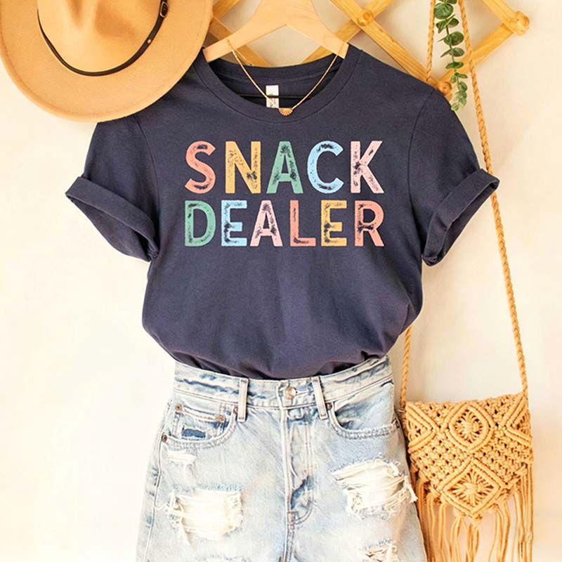 Snack Dealer Shirt Funny Mom T-Shirt