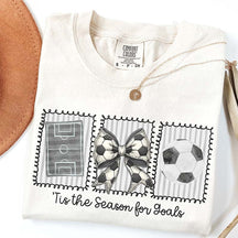 Comfort Colors Soccer Mom Coquette T-Shirt