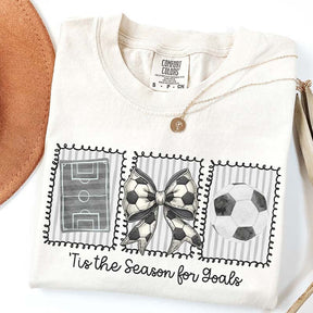 Comfort Colors Soccer Mom Coquette T-Shirt