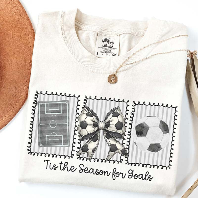 Comfort Colors Soccer Mom Coquette T-Shirt