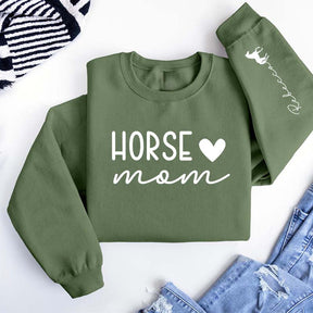 Custom Horse Mom Sweatshirt