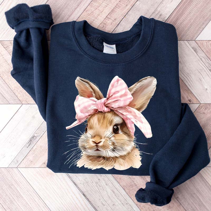Pink Easter Bunny Sweatshirt