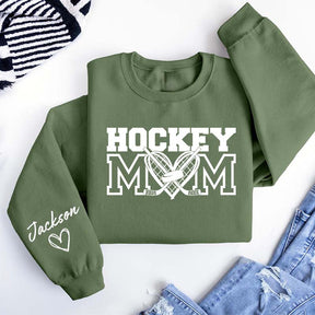 Personalized Hockey Mom Sweatshirt