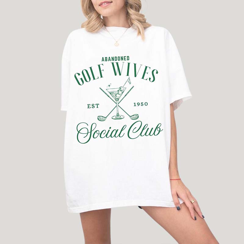 Abandoned Golf Wives Social Club T-Shirt