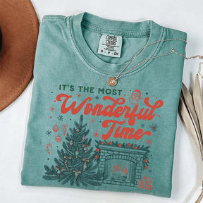 It's The Most Wonderful Time Vintage Christmas T-Shirt