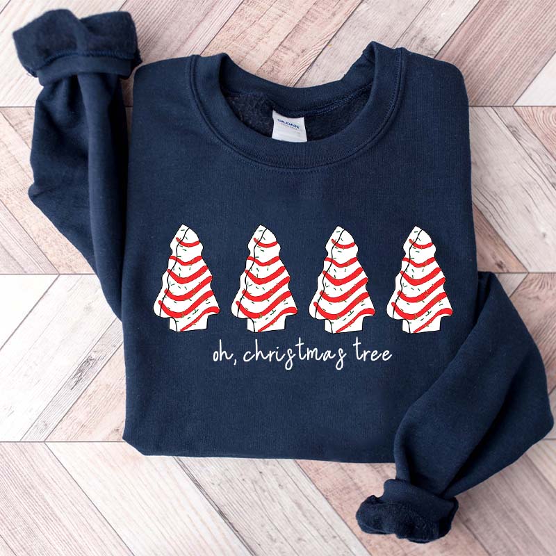 Retro Oh Christmas Tree Sweatshirt