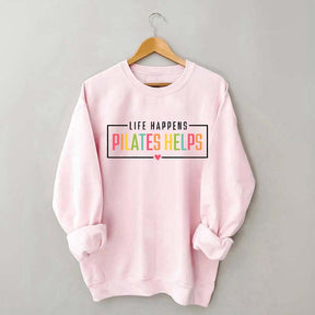 Pilates Mom Workout Yoga Sweatshirt