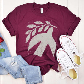 Boho Peace Bird T-Shirt