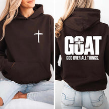Goat God Over All Things Hoodie