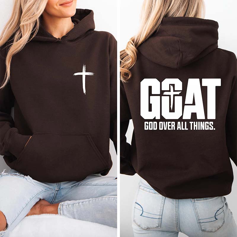 Goat God Over All Things Hoodie