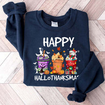Happy Hallothanksmas Sweatshirt