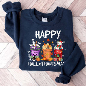 Happy Hallothanksmas Sweatshirt