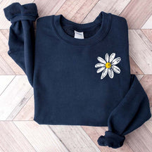 Daisy Retro Floral Sweatshirt