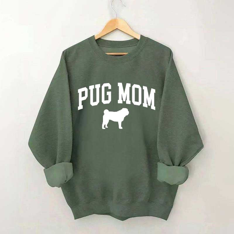 Pug Mama Dog Lover Sweatshirt