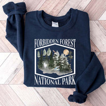 Retro Funny Forbidden Forest National Park Sweatshirt