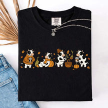 Pumpkin Patch Cozy Season Fall October T-Shirt