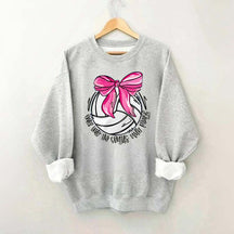 I Will Praise Him In His Courts Volleyball Sweatshirt