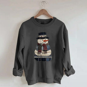 Patchwork Christmas Sweatshirt