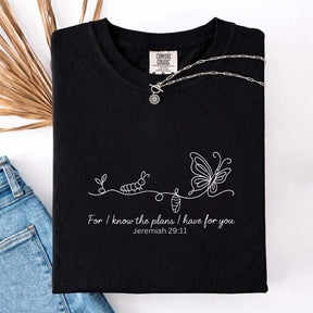 Jeremiah 29:11 Faith Transformation T-Shirt