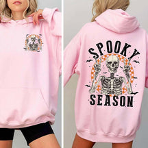 Spooky Season Skeleton Halloween Party Hoodie