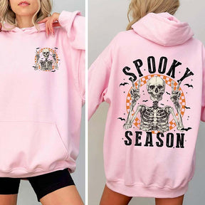 Spooky Season Skeleton Halloween Party Hoodie
