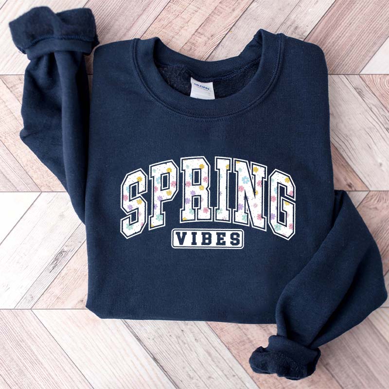 Floral Spring Vibes Sweatshirt