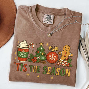 Comfort Colors Christmas Tis the Season T-Shirt