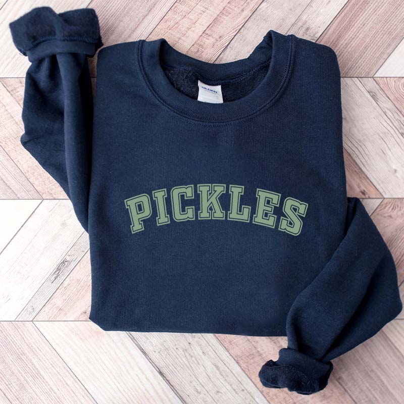 Vintage Collegiate Pickle Sweatshirt