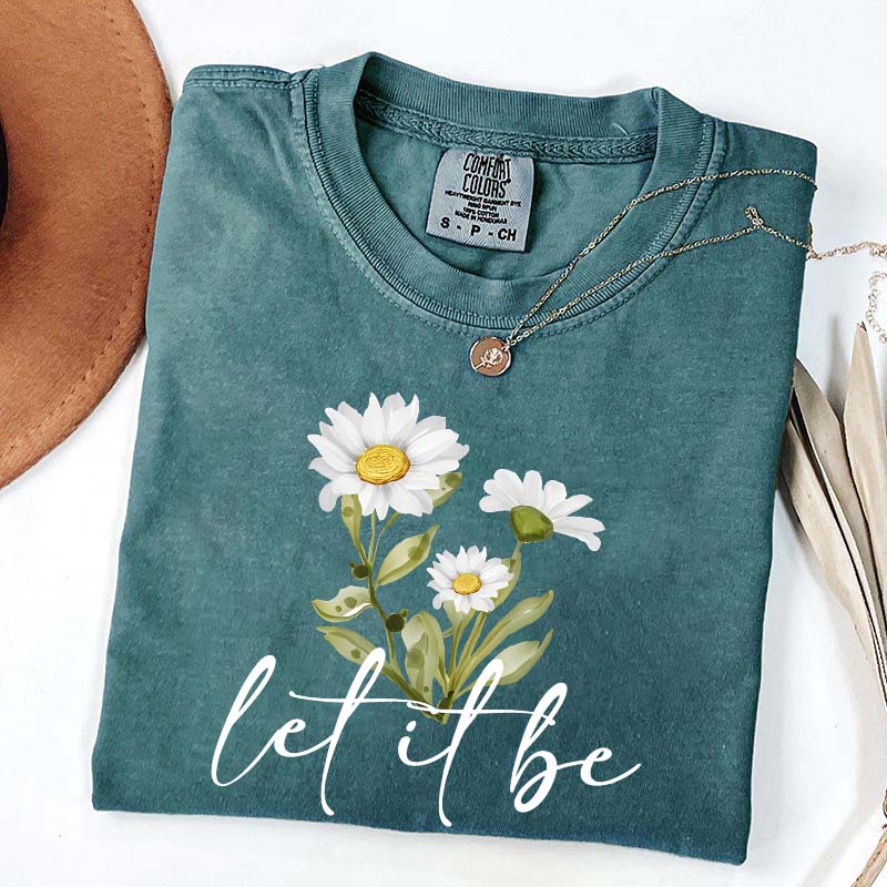Daisy 'Let it Be' T-Shirt