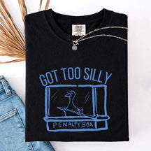 Hockey Got Too Silly Penalty Box T-Shirt