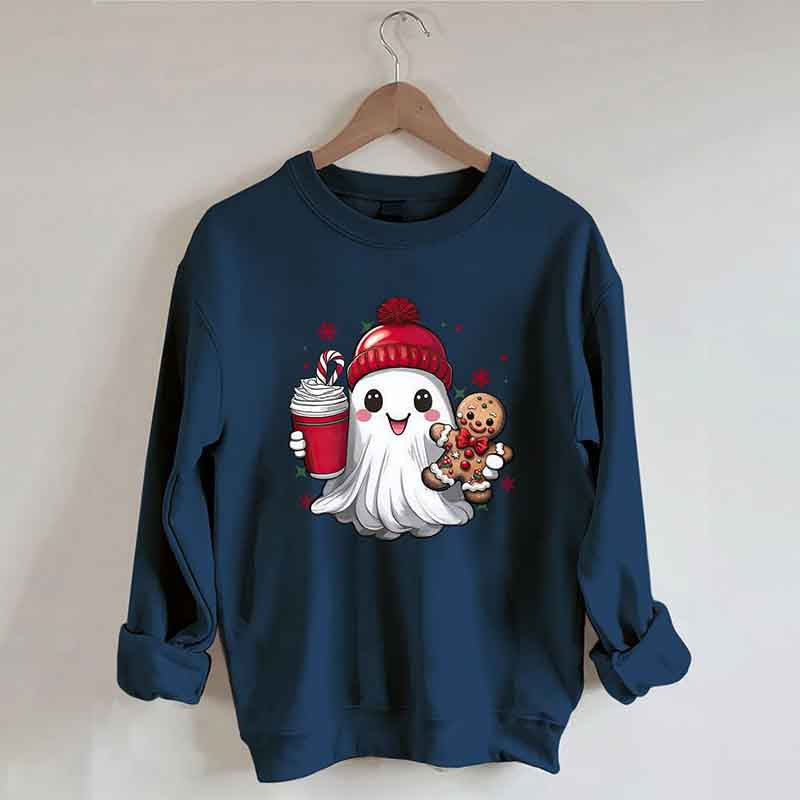 Cute Christmas Ghost Sweatshirt