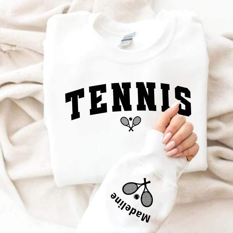 Custom Matching Tennis Team Sweatshirt