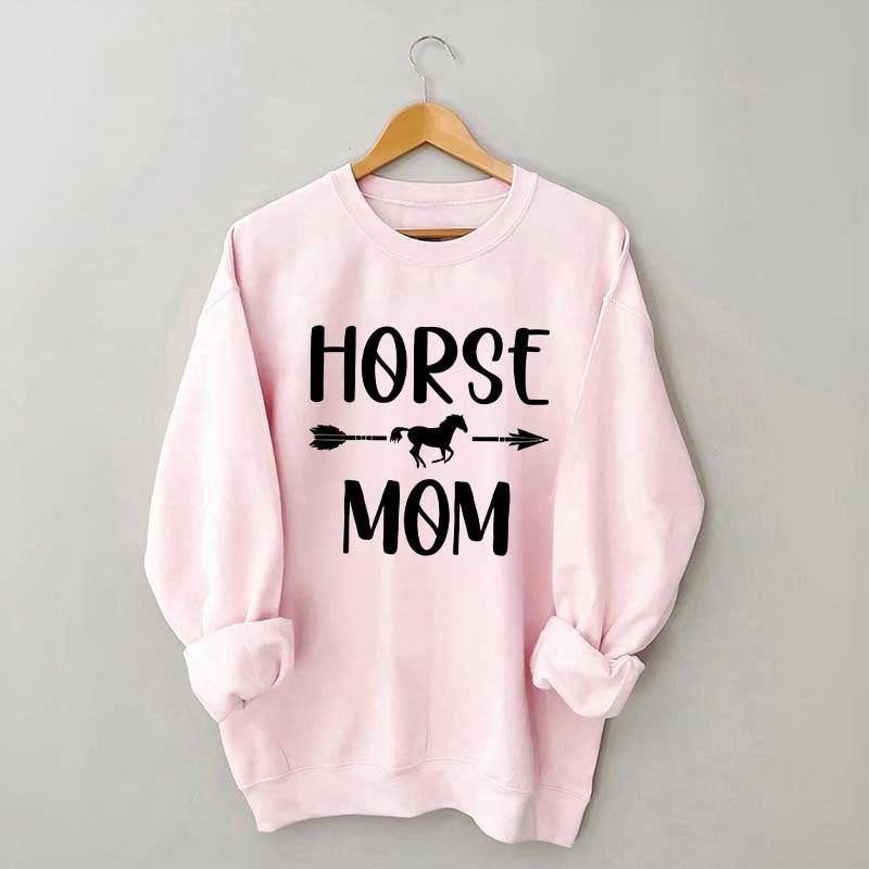Horse Mom Lover Ranch Sweatshirt
