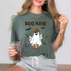 Comfort Colors Boo Haw Ghost Cowboy T-Shirt