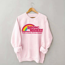 Reading Rainbow Take A Look It's In A Book Sweatshirt