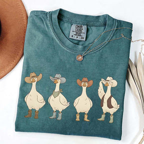 Western Goose Cowboy T-Shirt