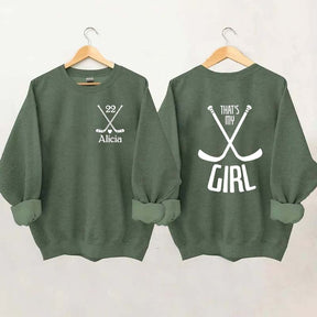 Custom That's My Girl Sweatshirt