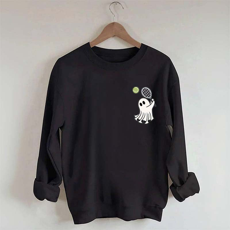 Tennis Ghost Halloween Sweatshirt