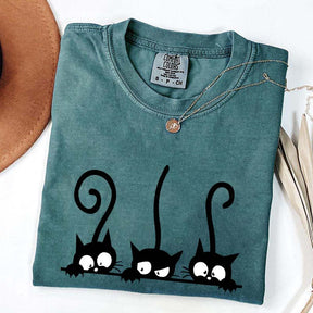 Black Cats Graphic T-Shirt