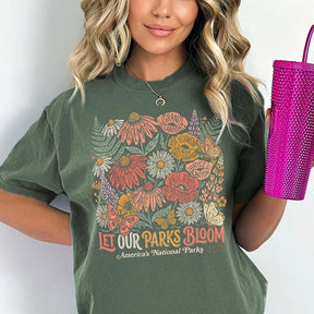 63 National Parks Wildflower T-Shirt