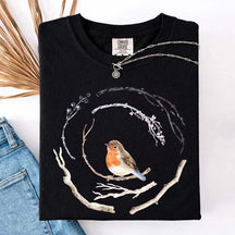 Cute Bird Lover Peace T-Shirt