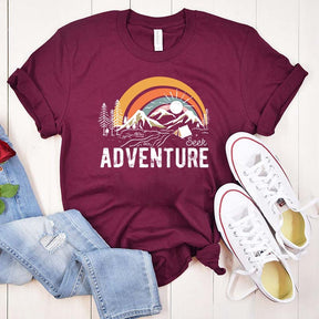 Hiking Camping Mountain Adventure T-Shirt