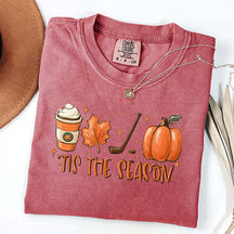 Fall Tis The Season Hockey T-Shirt
