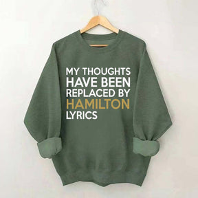 Alexander Hamilton Broadway Fan Sweatshirt