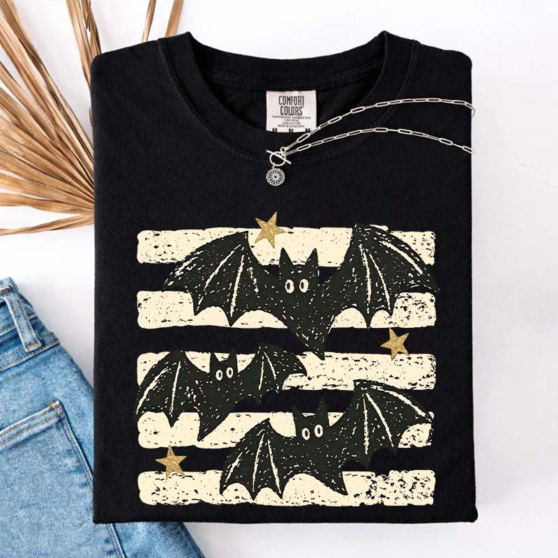 Vintage Bat Halloween T-Shirt