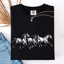 Wild Horses Running T-Shirt