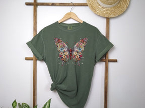 Butterfly Floral Shirt | Butterfly T-Shirt